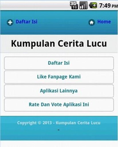 Kumpulan Cerita Lucu截图5