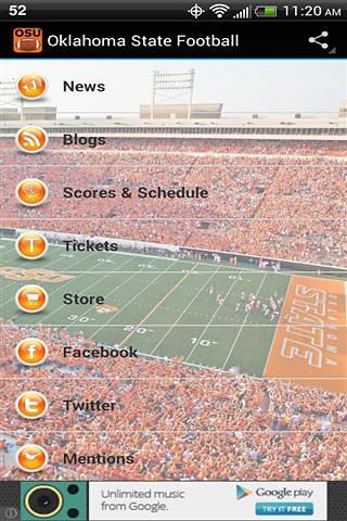 Oklahoma State Football截图3