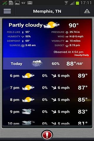 孟菲斯天气中心截图2