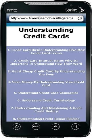 Understanding Credit Cards截图1