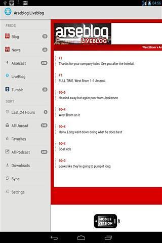 Arsenal Fan Blogs截图1