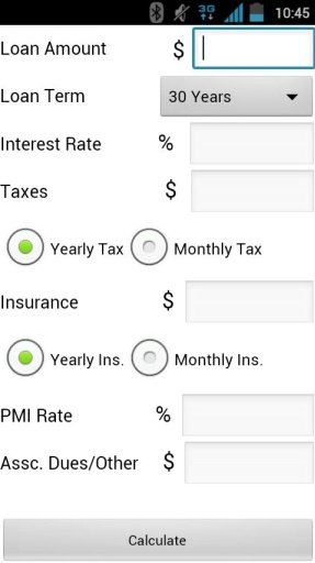 Joe's Mortgage Calculator截图3