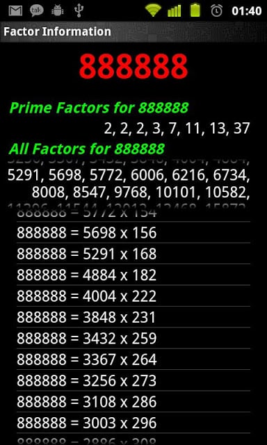 Maths Multiplication Factors截图1