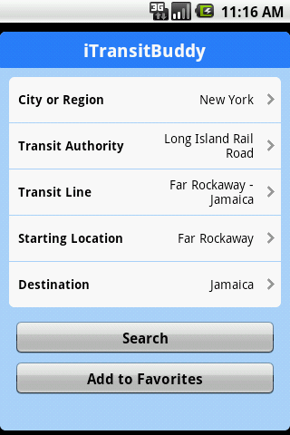 iTransitBuddy LIRR Lite截图2