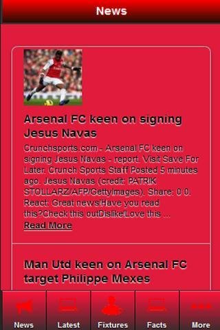 Arsenal FC News 2012-2013截图1