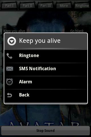 Avatar Ringtone截图2