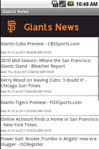 Giants News截图1