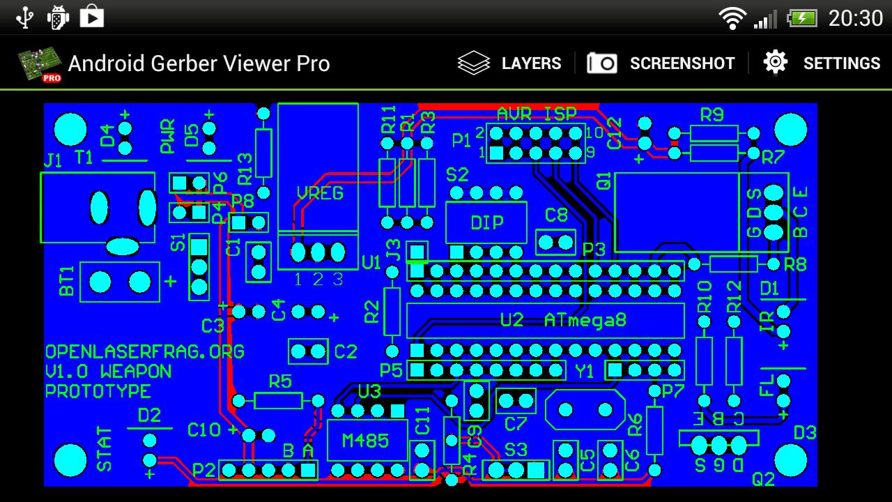 Android Gerber Viewer Free截图1