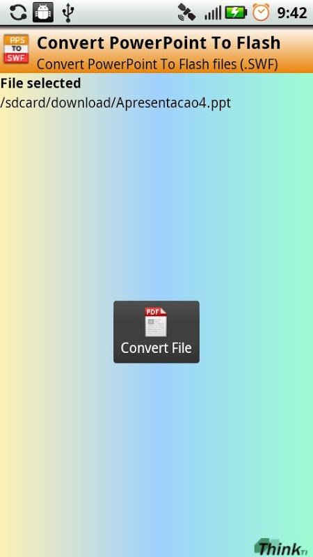 Convert PowerPoint To Flash截图2