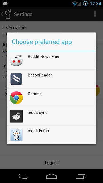 Reddit for DashClock截图1