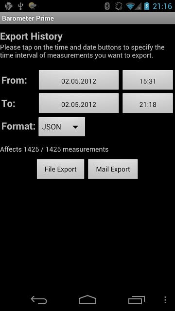 Barometer Prime截图2