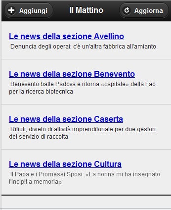 Il Mattino - MikRss截图5