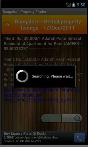 Bangalore Property Finder截图1