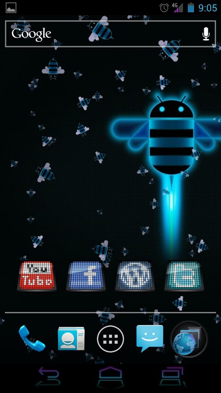 Live Wallpaper - Honeycomb LWP截图3