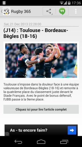 Rugby Actu截图7