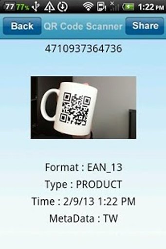 Advanced QR Code scanner Free截图7