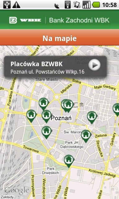 Bank Zachodni WBK Info截图4