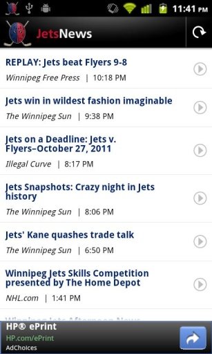 Jets News (NHL)截图4