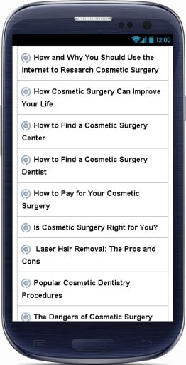 Plastic Surgery Facts App Free截图3