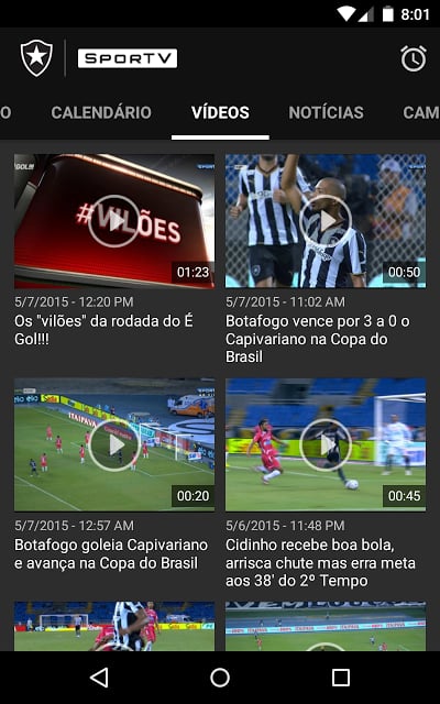 Botafogo SporTV截图4