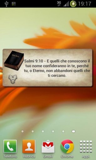 Frasi della Bibbia Widget截图6