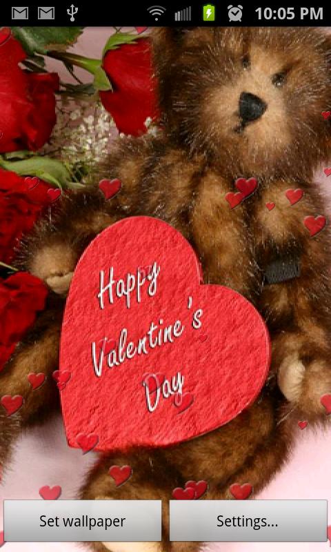 Free Valentines Live Wallpaper截图5