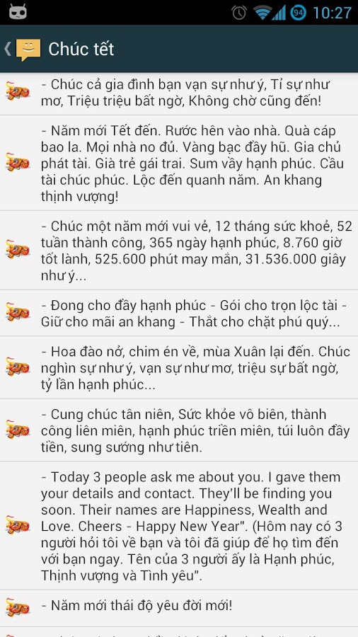 Sms Việt - Nhan tin截图4