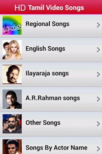 HD Tamil Video Songs截图3