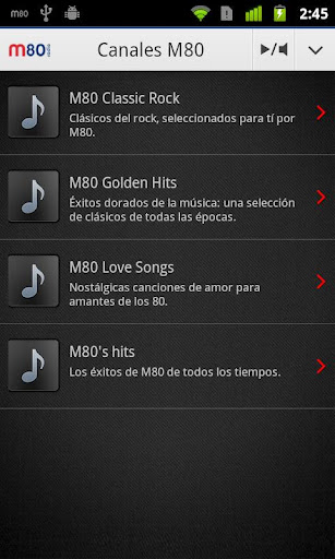 M80 Radio para Android截图4