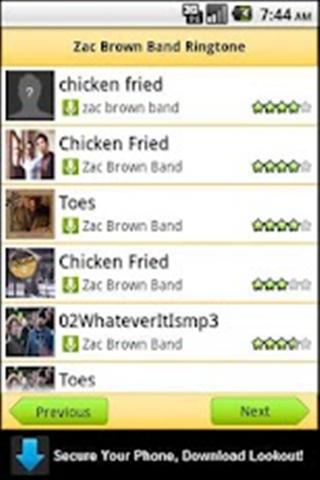 扎克•布朗乐队铃声截图2