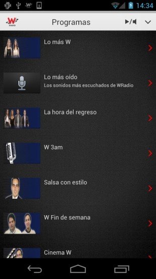 WRadio Colombia para Android截图4