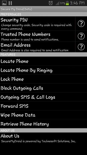 Secure My Droid截图2