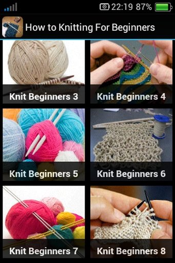 How to Knitting For Beginners截图10
