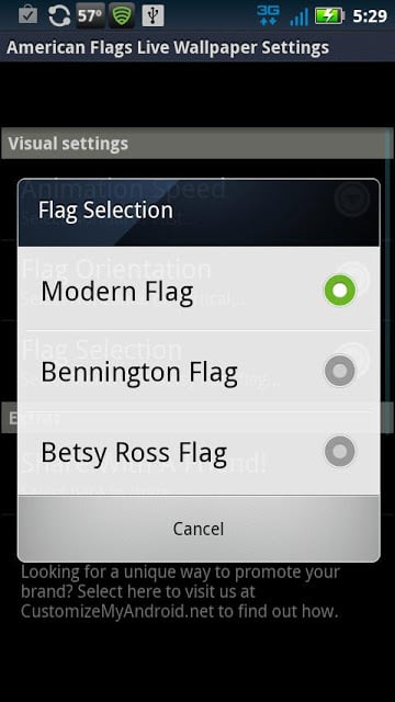 American Flags LWP Free截图3