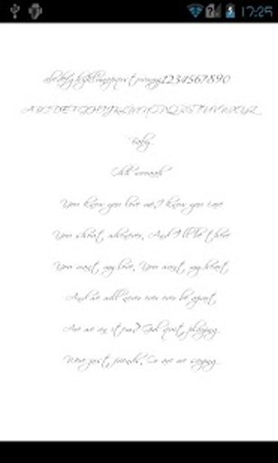 Romantic Pack FlipFont&reg; Free截图7