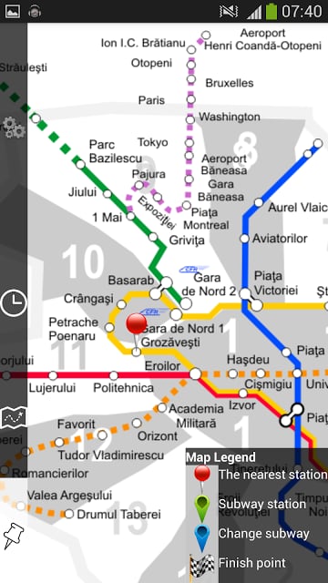 Bucharest Metro Guide截图4