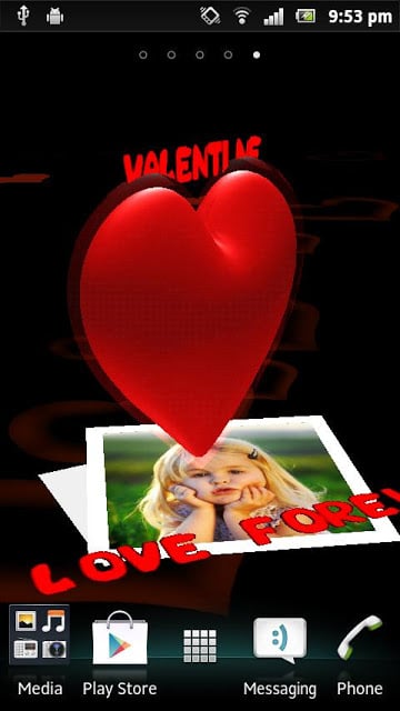 Valentines 3D Free Wallpaper截图4