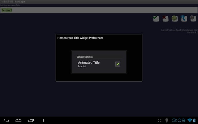 Home Screen Title Widget截图5