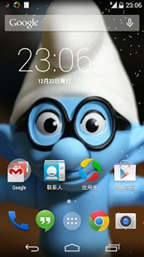 Smurf Live WallPaper截图1