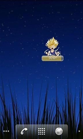 Goku Battery Widget截图3