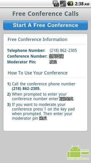 Free Conference Calls截图1