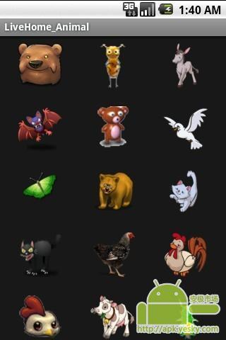 LiveHome_Animal Iconpkg截图2