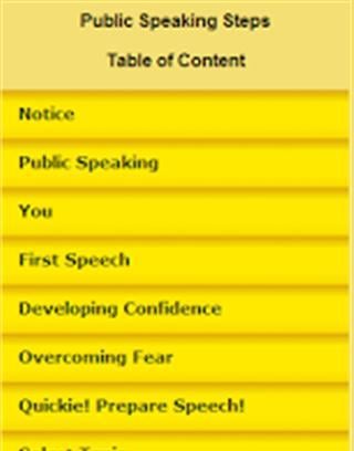 Public Speaking Master截图1