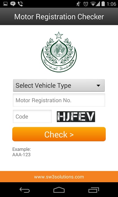 Motor Registration Checker截图2