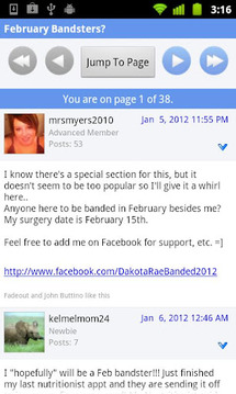 LAP-BAND Surgery Support Forum截图