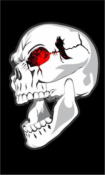 Splatter Skull Live Wallpaper截图