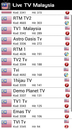 Live TV Malaysia截图2