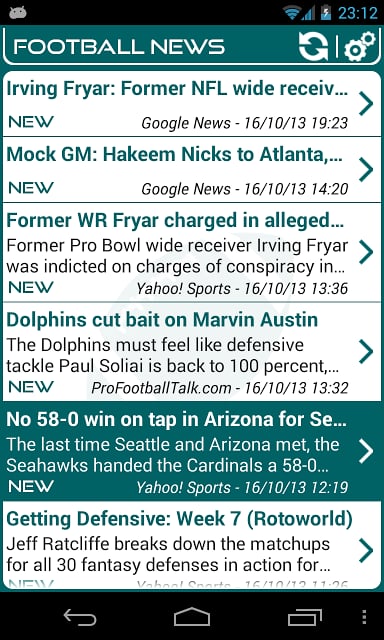 Miami Football News截图4