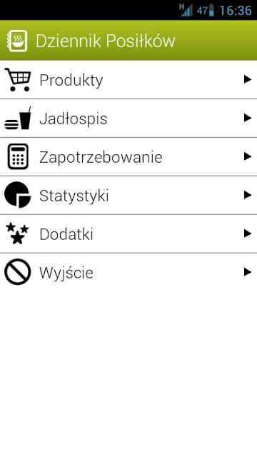 Dziennik Posiłk&oacute;w截图4