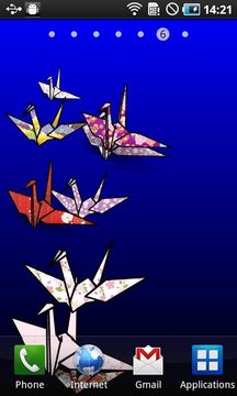 Origami/Tsuru LiveWallpaper截图